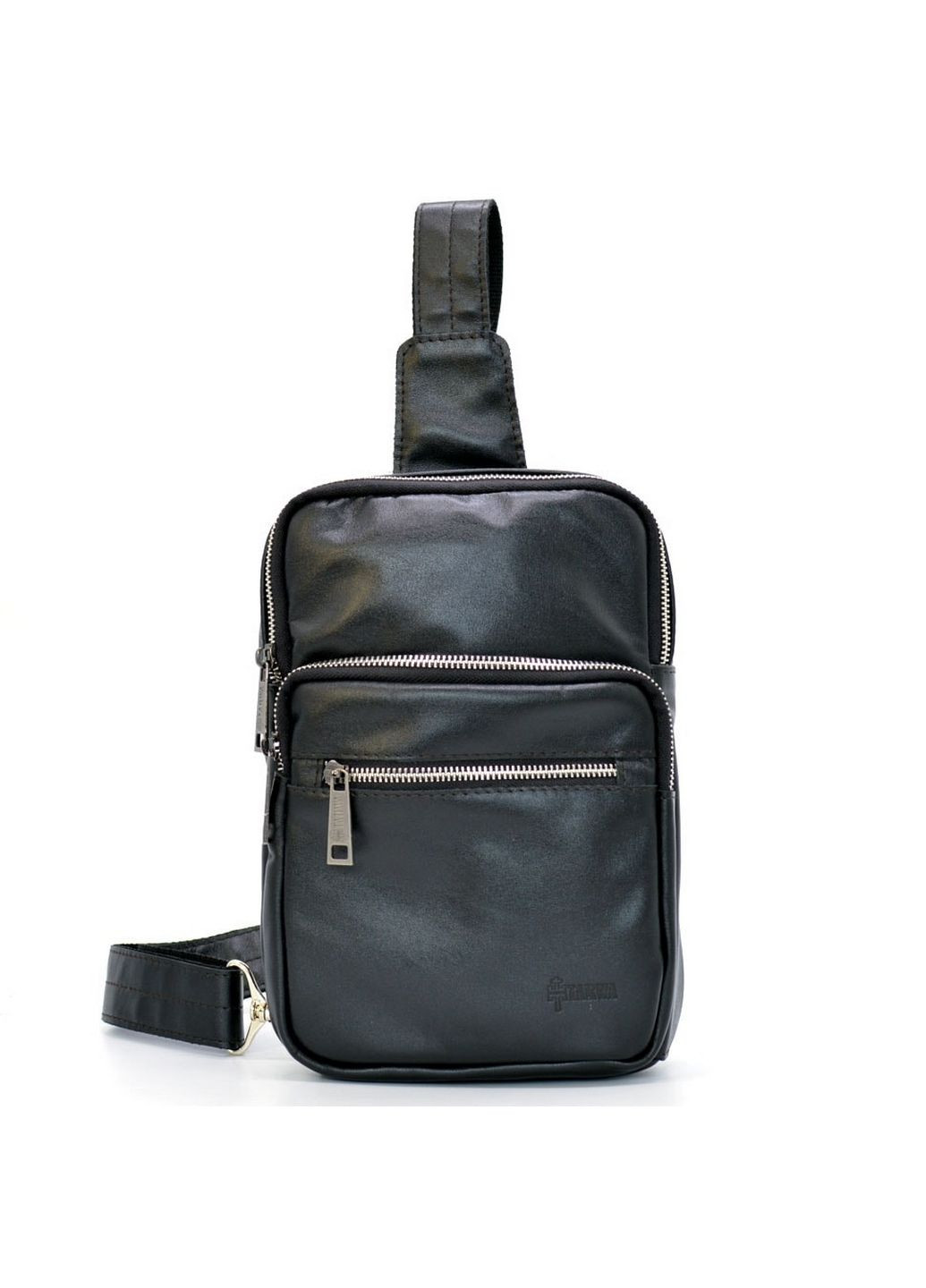 Мужская кожаная сумка через плечо 18.5х25.5х5 см TARWA (315874686)
