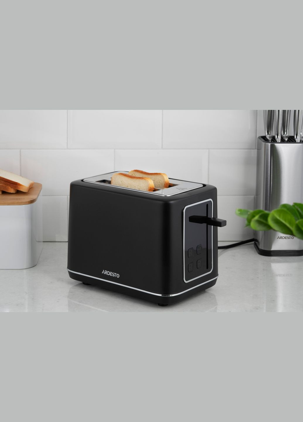 Тостер Elegance T-K301E 800 Вт, LED дисплей, пластик, Ardesto (315350523)