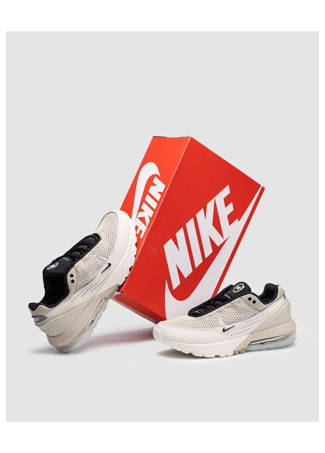 Бежеві кросівки чоловічі nike No Brand Air Max Pulse Beige