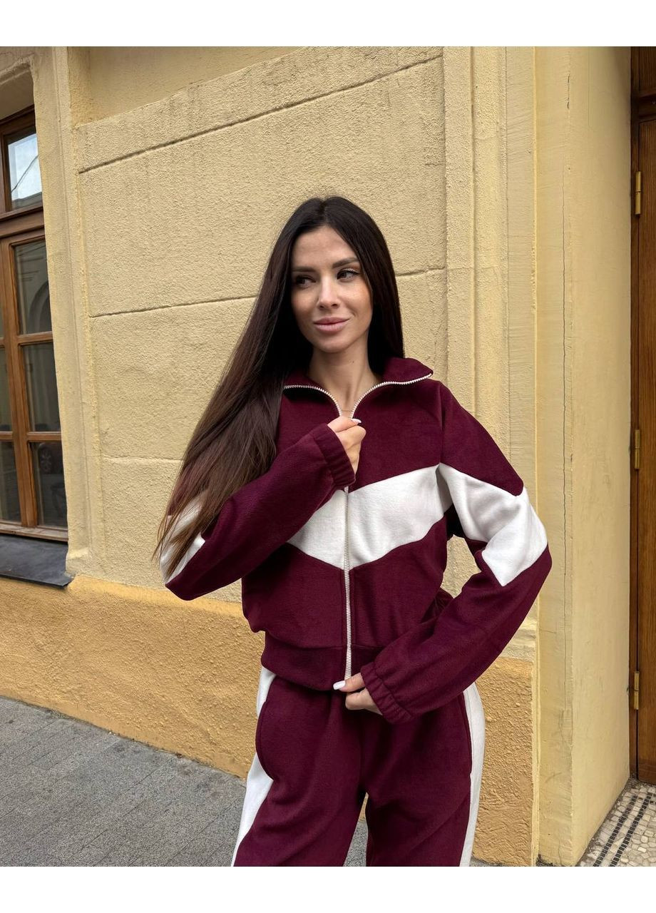 Жіночий флісовий спортивний костюм FINO Mode (369943424)