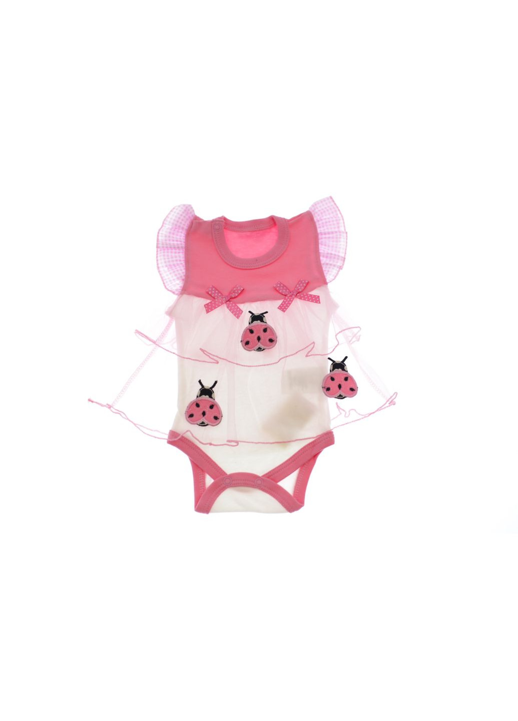 Боди платье с коротким рукавом для девочки Божья коровка интерлок см (32265) BABYKROHA (297198181)