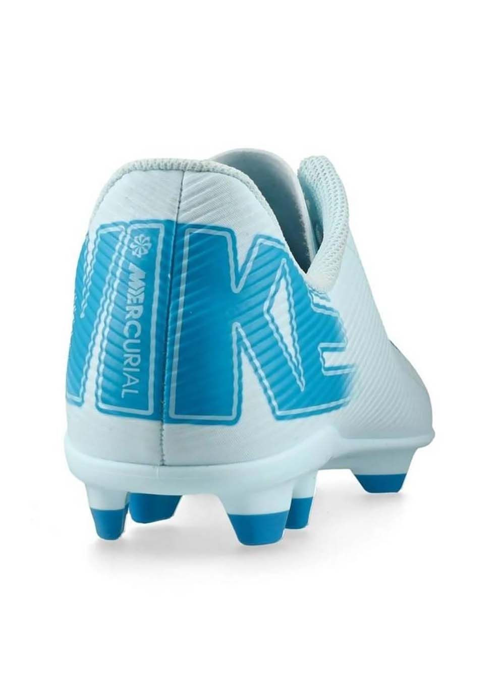 Бутси JR VAPOR 16 CLUB FG/MG білий, блакитний Діт Nike (367187837)