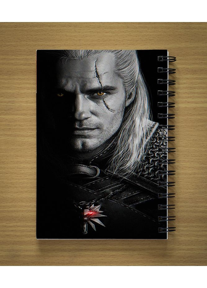 Блокнот Sketchbook Скетчбук с принтом The Witcher | Ведьмак #04 Kika (360984275)
