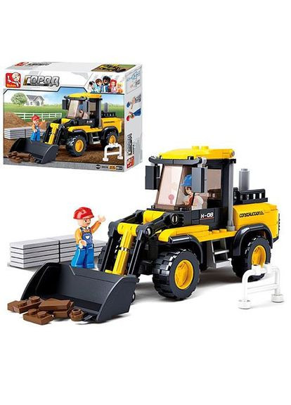 Конструктор "Місто": бульдозер, фігурки, 212 деталей M38-B0538 Sluban (326740148)