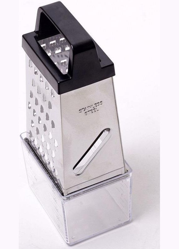 Терка Tromso з нержавіючої сталі 4-гранна, з контейнером Kamille (330017430)