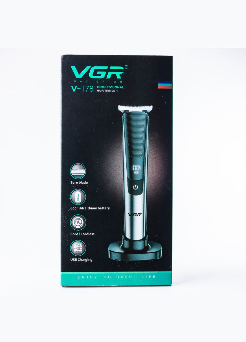 Триммер для стрижки V-178 аккумуляторый VGR (335810207)