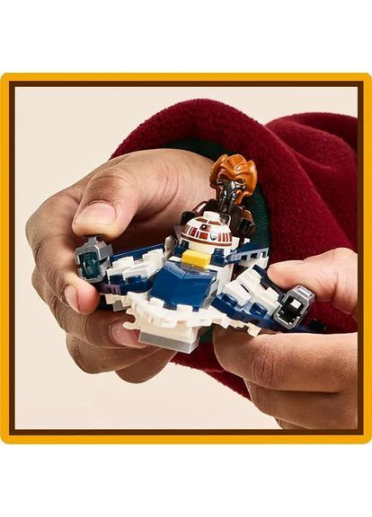 Конструктор Star Wars Джедайський мікровинищувач Пло Куна, 89 деталей () Lego 75400 (370499009)