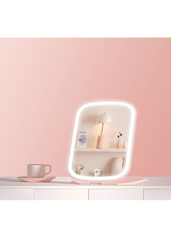 Дзеркало для макіяжу Xiaomi makeup mirror portable foldablepink DOCO (370613059)