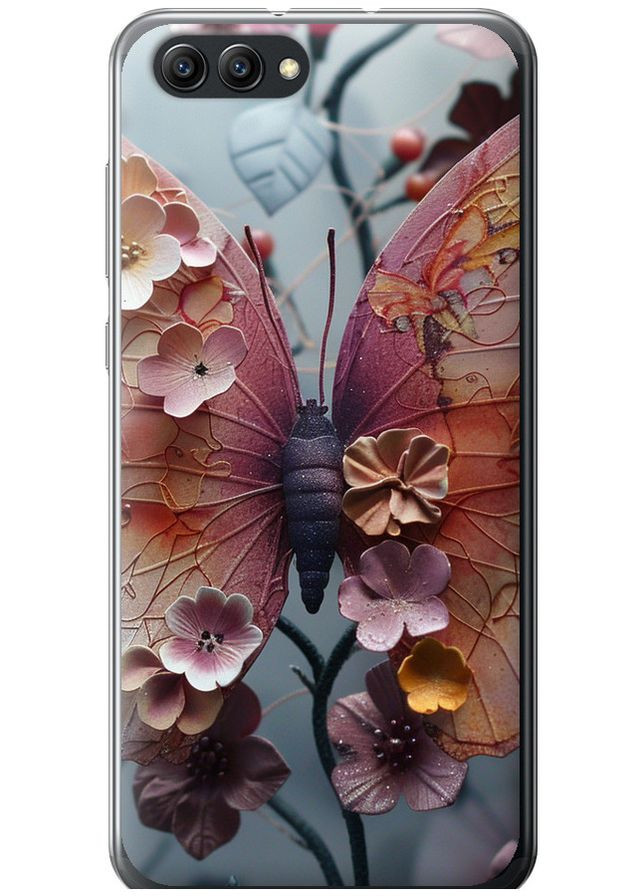 Силиконовый чехол 'Fairy Butterfly' для Endorphone Huawei Honor V10 / View 10 (285705259)