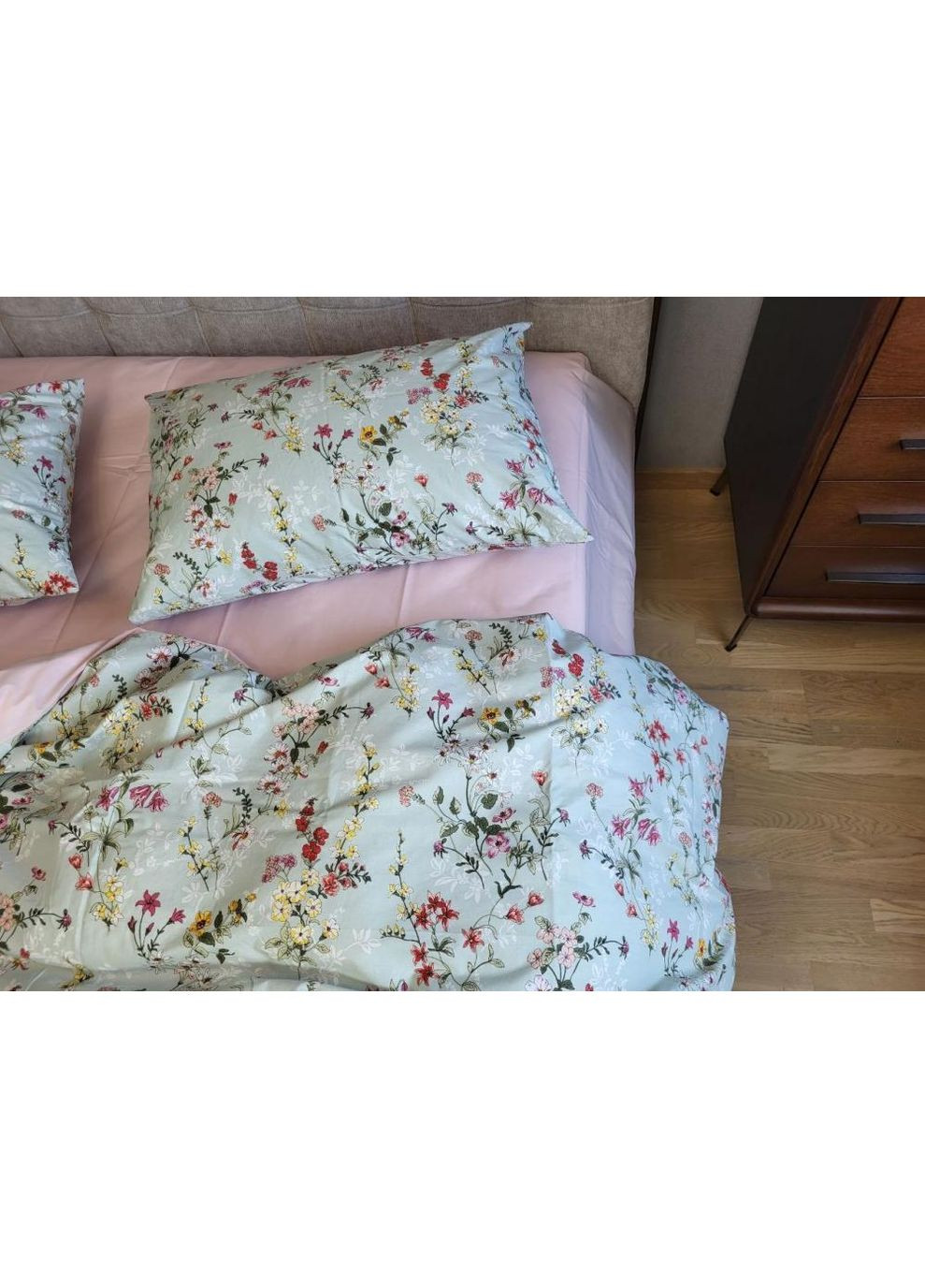 Постільна білизна Ніагара, ранфорс Евро розмір, наволочки 50/70 No Brand (364220562)