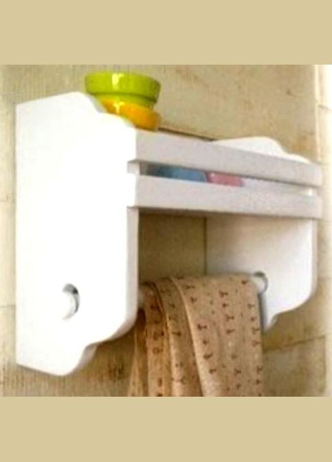 Тримач для паперових рушників з дерева Неразі зефір (ДКП-013020) No Brand (327849632)