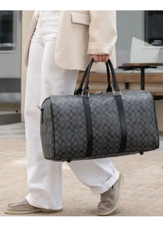 Большая дорожяя в клетку унисекс мужская женская (675ДК2) No Brand сумка (362577370)