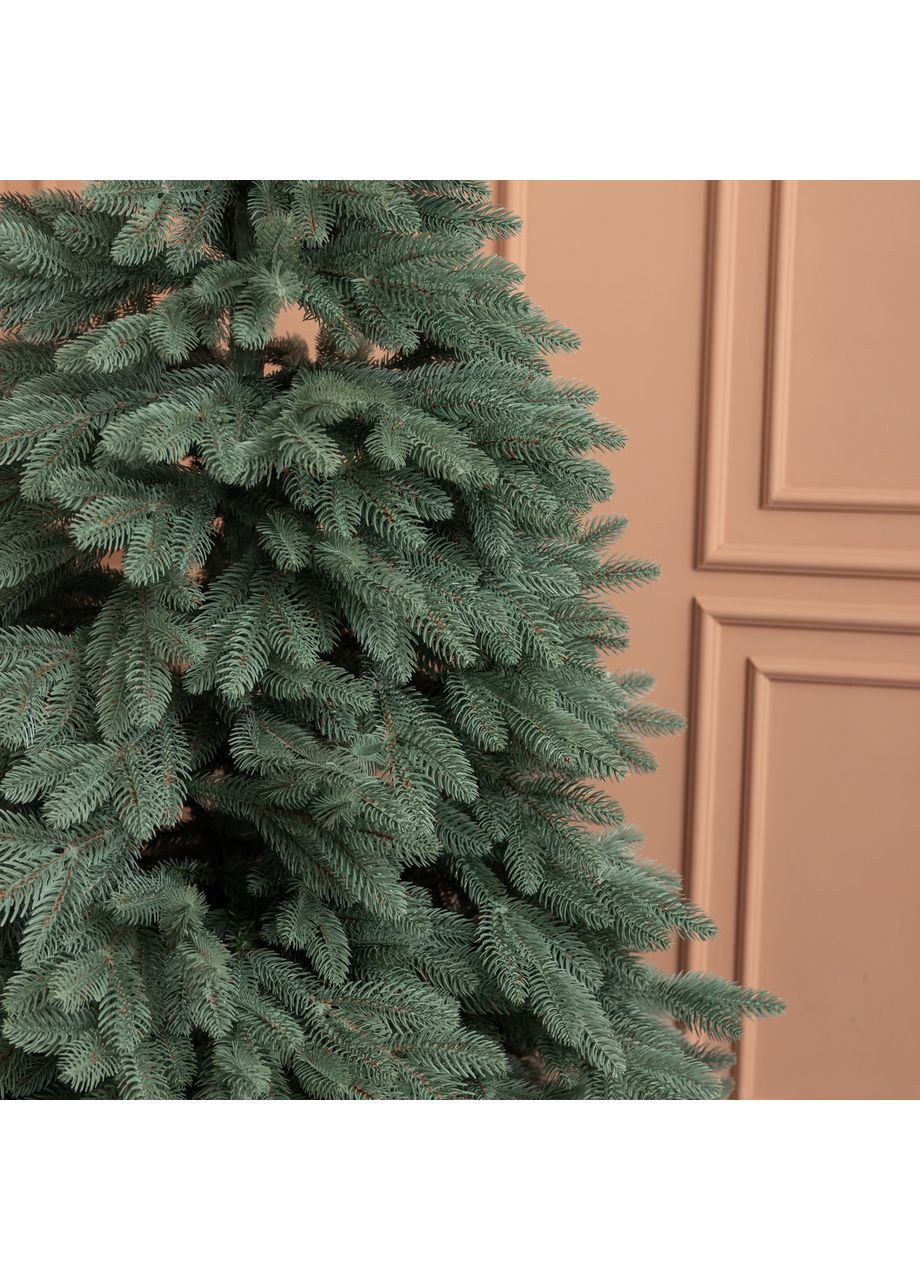 Литая искусственная елка 2,5 м голубая Шепетовская Премиум KOS-SHPBL25 LUGI (370801964)