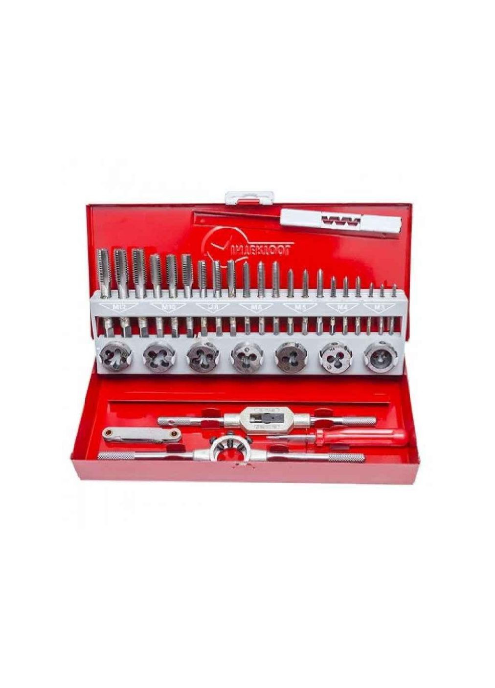 Набор метчиков и плашек 32 ед SD8032 ТМ Intertool (304641713)