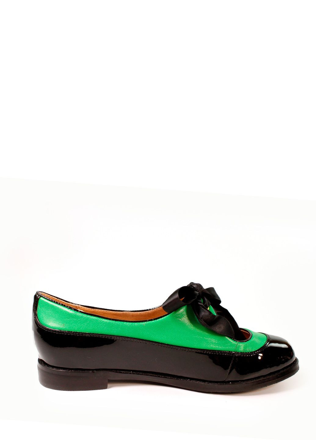 It-Girl Жіночі туфлі лофери зелений з натуральна шкіра, — літо (317447643)