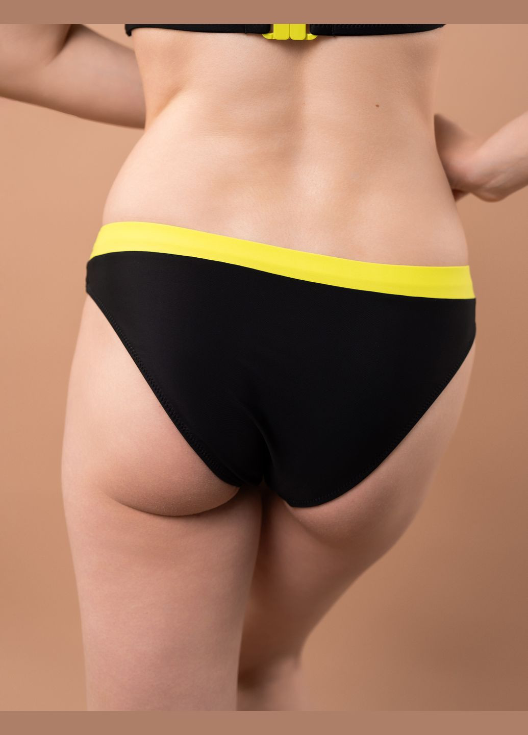 Цветные купальные трусики слип со средней талией яркая жизнь so246711 кольоровий Brabrabra