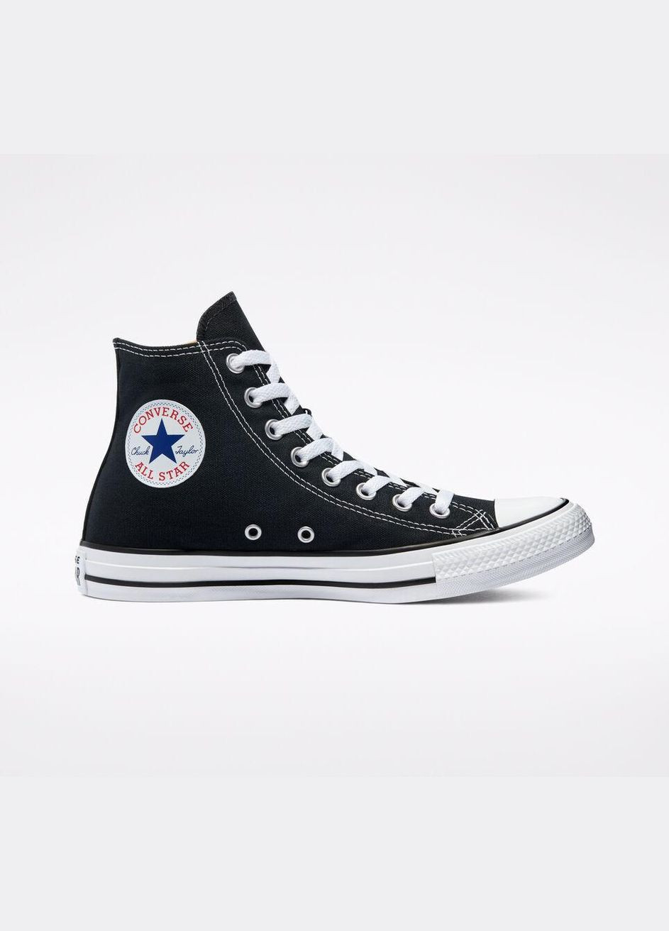 Чорні кеди chuck taylor all-star hi black No Brand