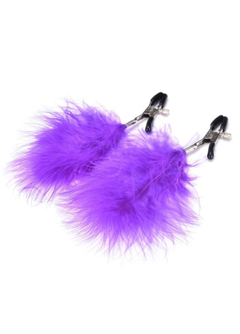 Регулируемые зажимы на соски "Nipple Clamps Purple Puff" Guilty Toys No Brand (301021063)