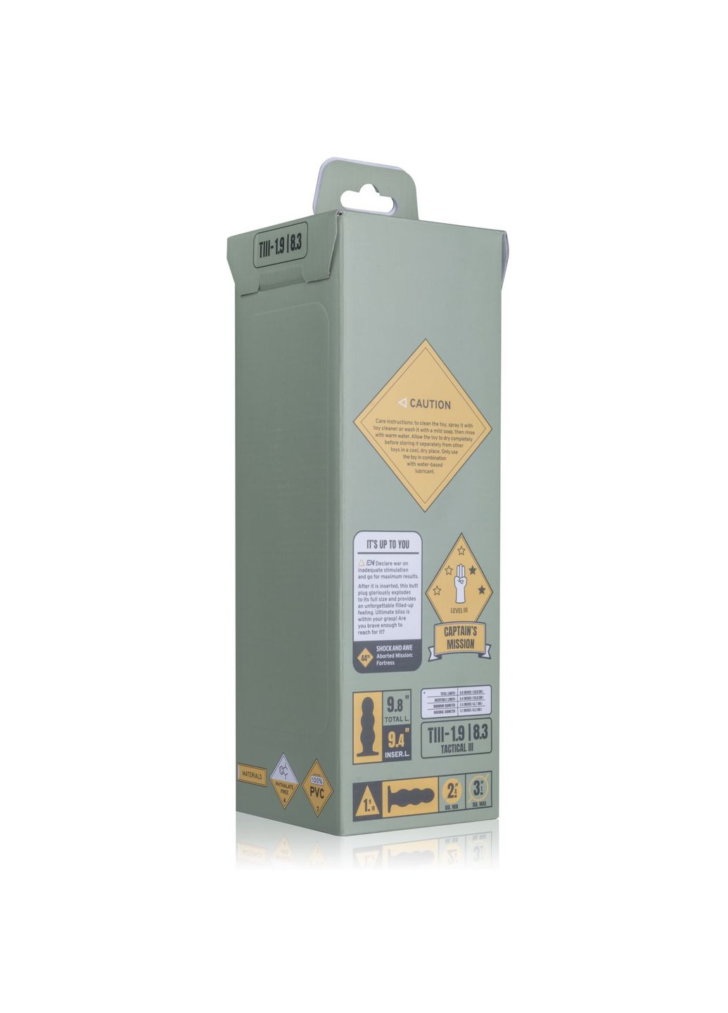 Анальная пробка Tactical III Butt Plug BUTTR (326601761)