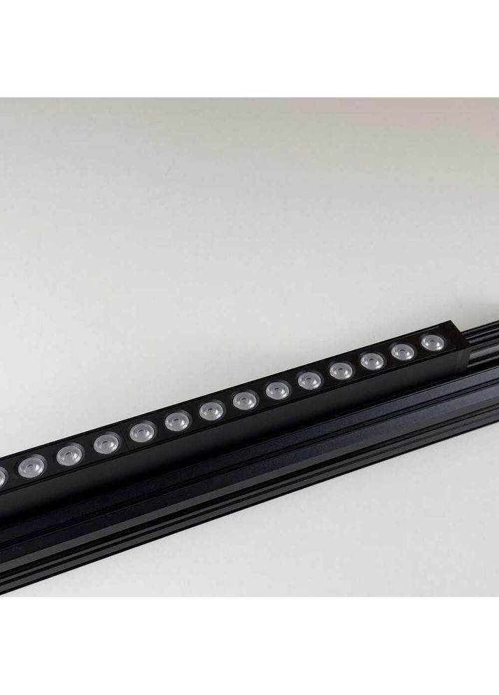 Магнітний трековий світильник UST-GR 18W 4000K 48V IP20 чорний Violux (365652282)