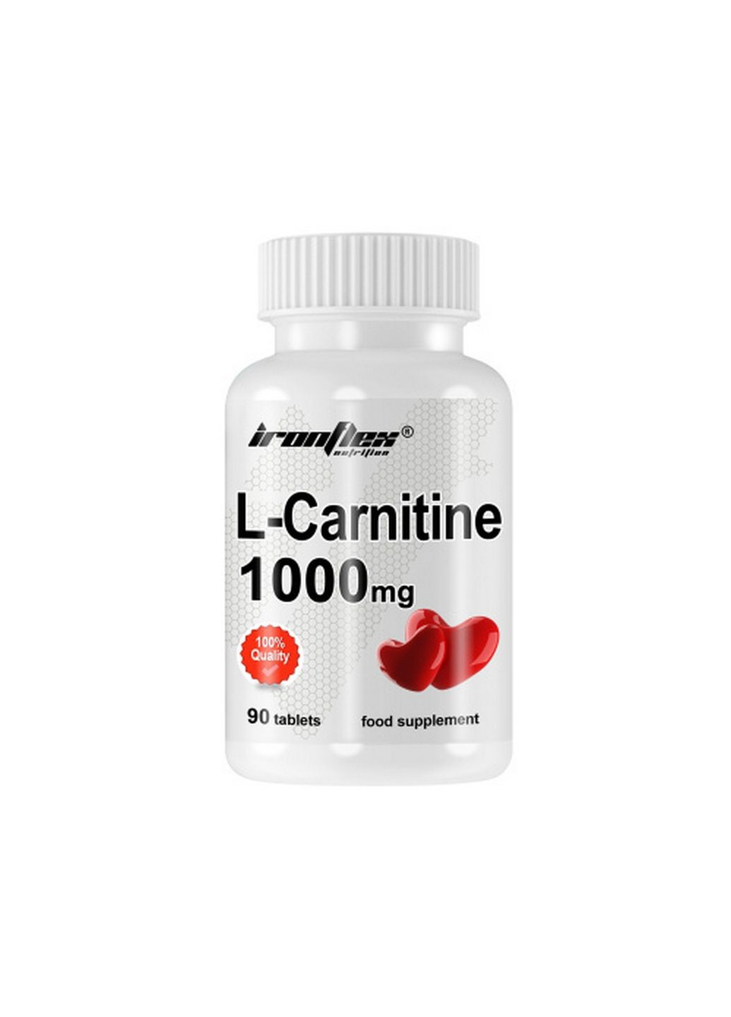 Жиросжигатель L-Carnitine 1000, 90 таблеток Ironflex (293482635)