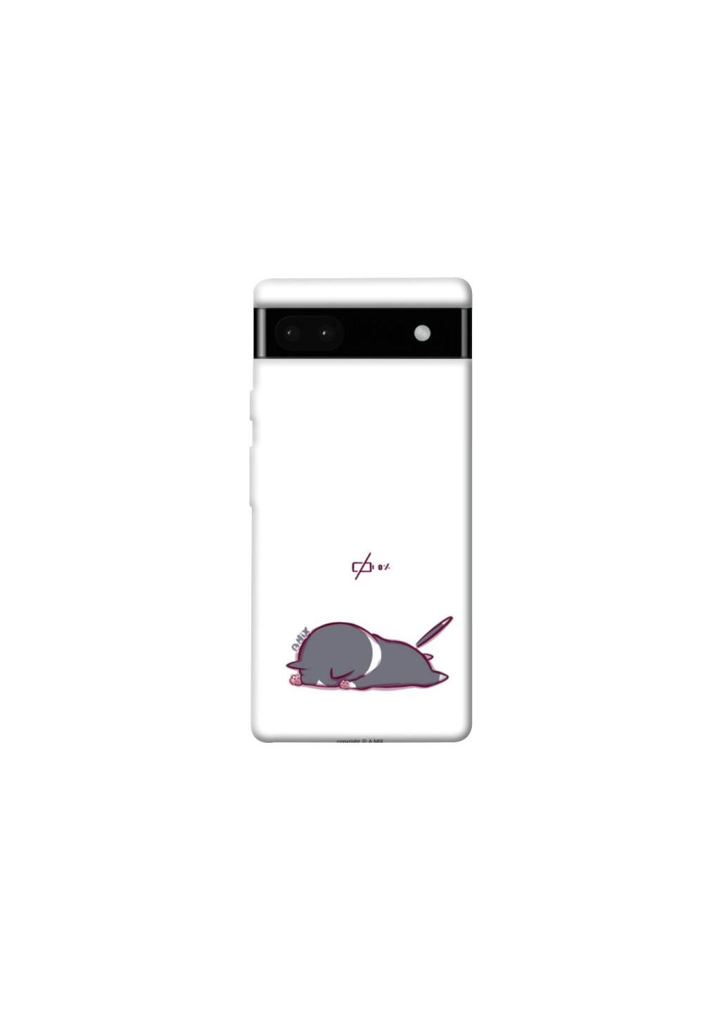 Чехол на Google Pixel 6a The battery is dead Frontalka (352203262)