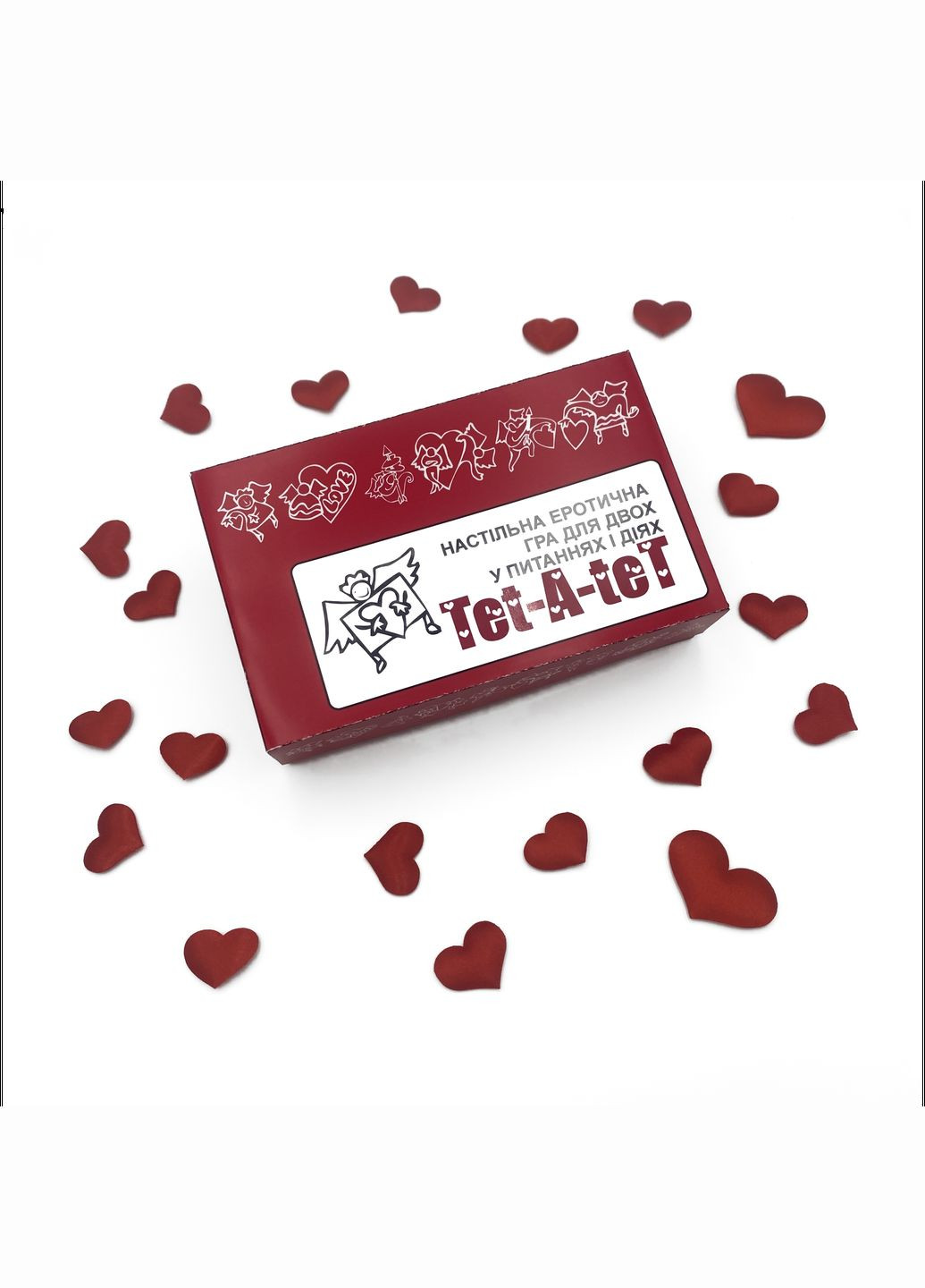 Настольная эротическая игра для двоих в вопросах и действиях «Тет-а-тет» No Brand (343276770)