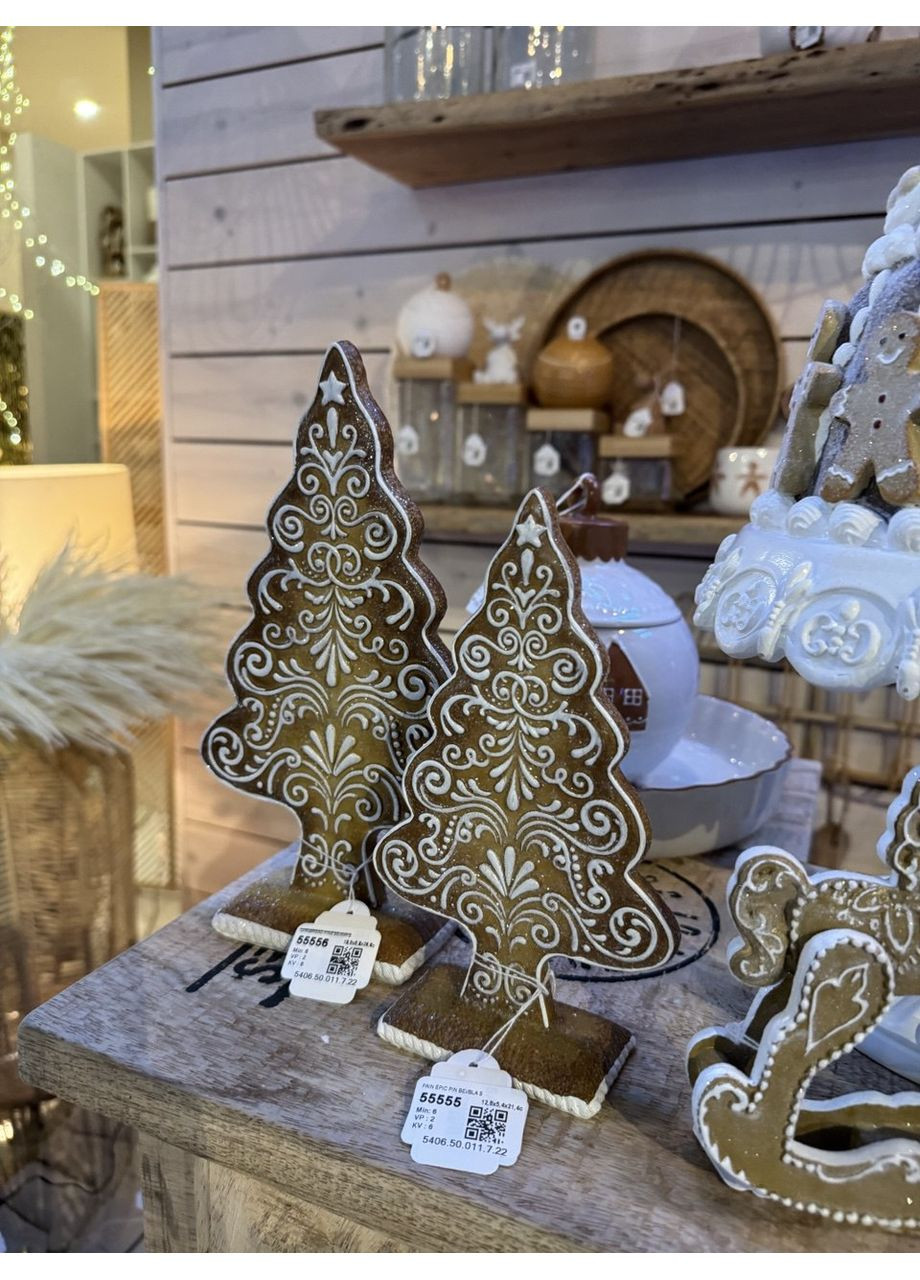 Ялинка пряникова настільна висота 22 см (55555) J-Line (369756582)