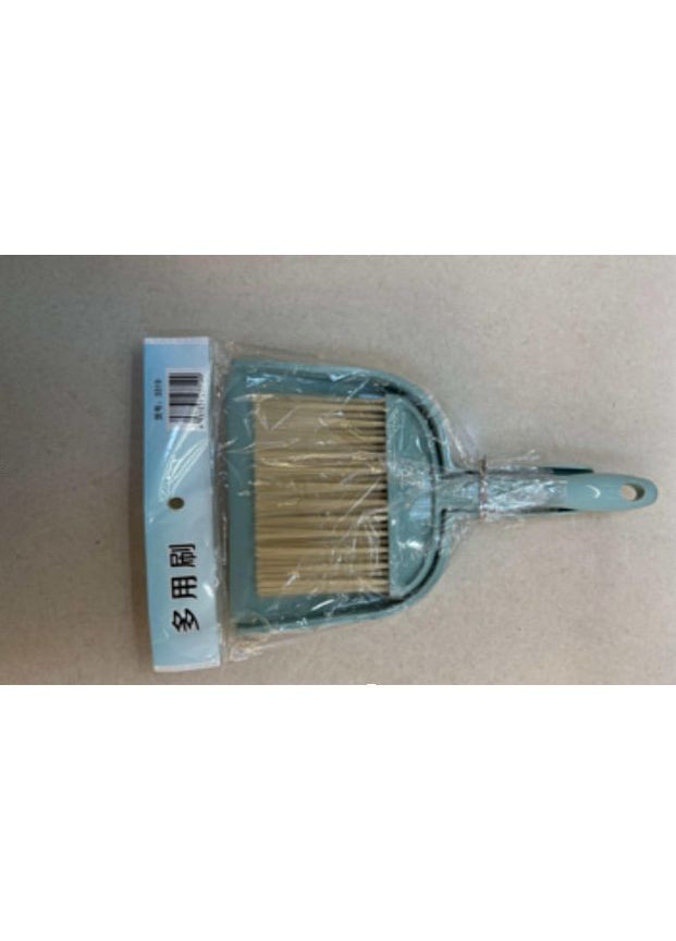 Щетка с совком для пола и твердых поверхностей, прочный пластиковый набор с плотным прилеганием Мятный HP-35015-34M Household (372155154)