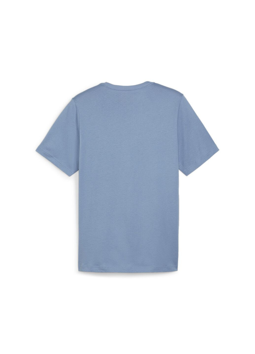 Синя футболка essentials logo men's tee Puma