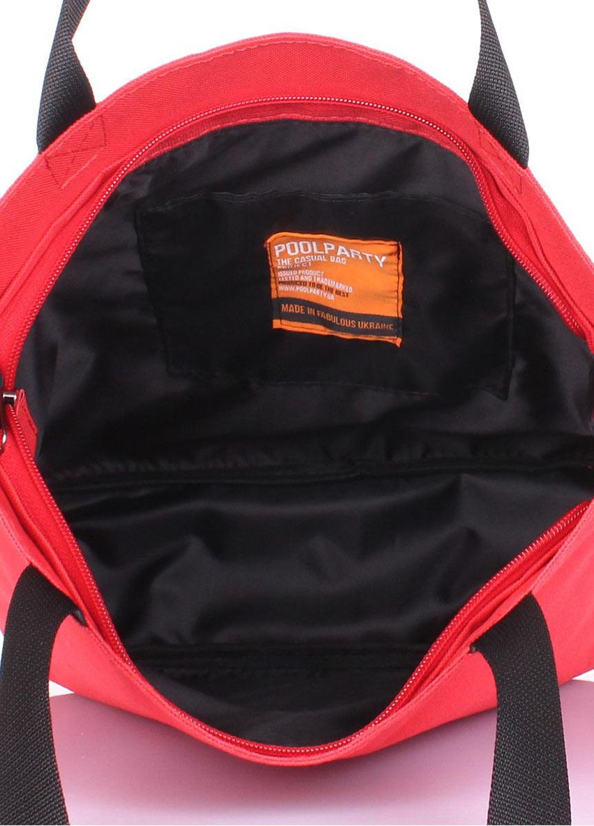 Жіноча текстильна сумка Select червона PoolParty (372657666)
