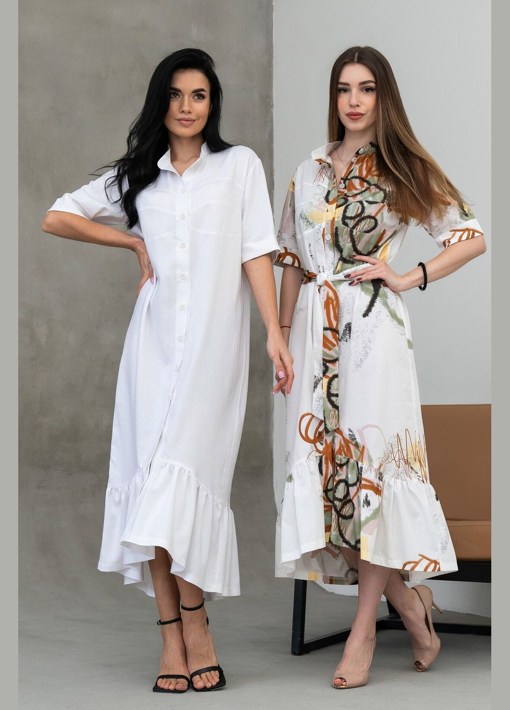 Білий кежуал, святковий, ділова сукня ри мари лусія ск 0224 сукня-сорочка RiMari