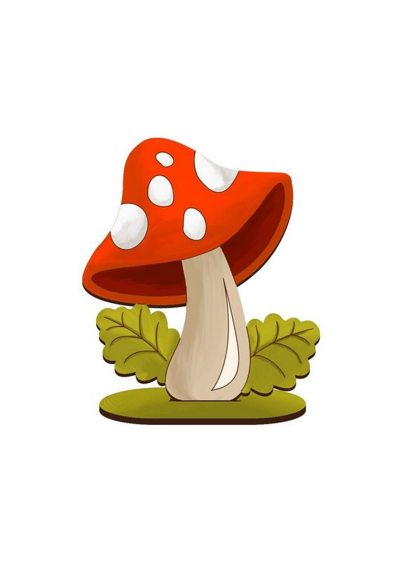 Фигурка для покраски и декорирования "Грибочок" FDZ-541 Fabrika Decoru (367969882)