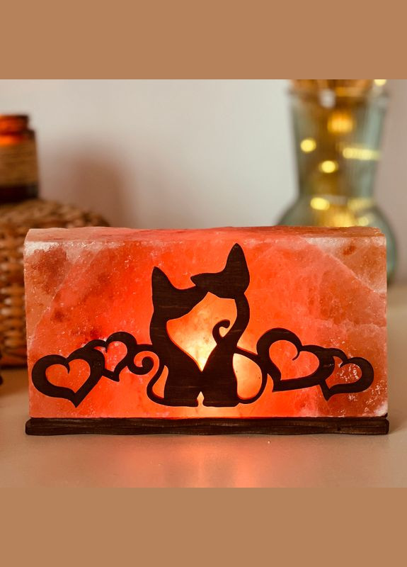 Соляний світильник сольова лампа 100% із рожевої Гімалайської солі 2 кг на кімнату 15 – 17 кв.м. (6630093) No Brand (316231051)