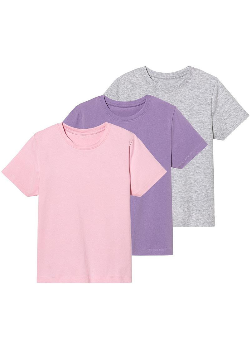 Комбинированная демисезонная футболка 3шт Pepperts