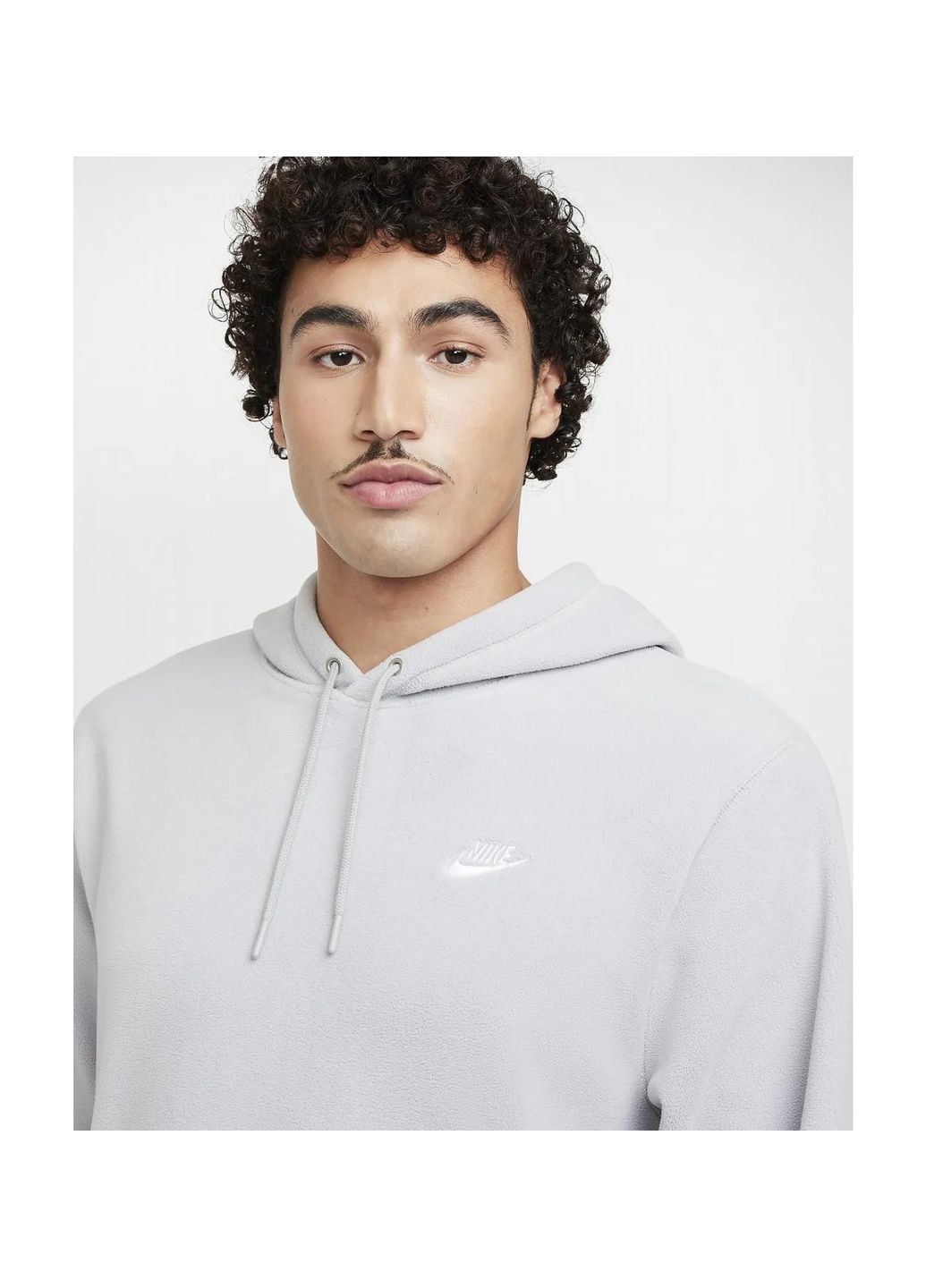 Худі чоловіче Club Grey Nike (364662340)