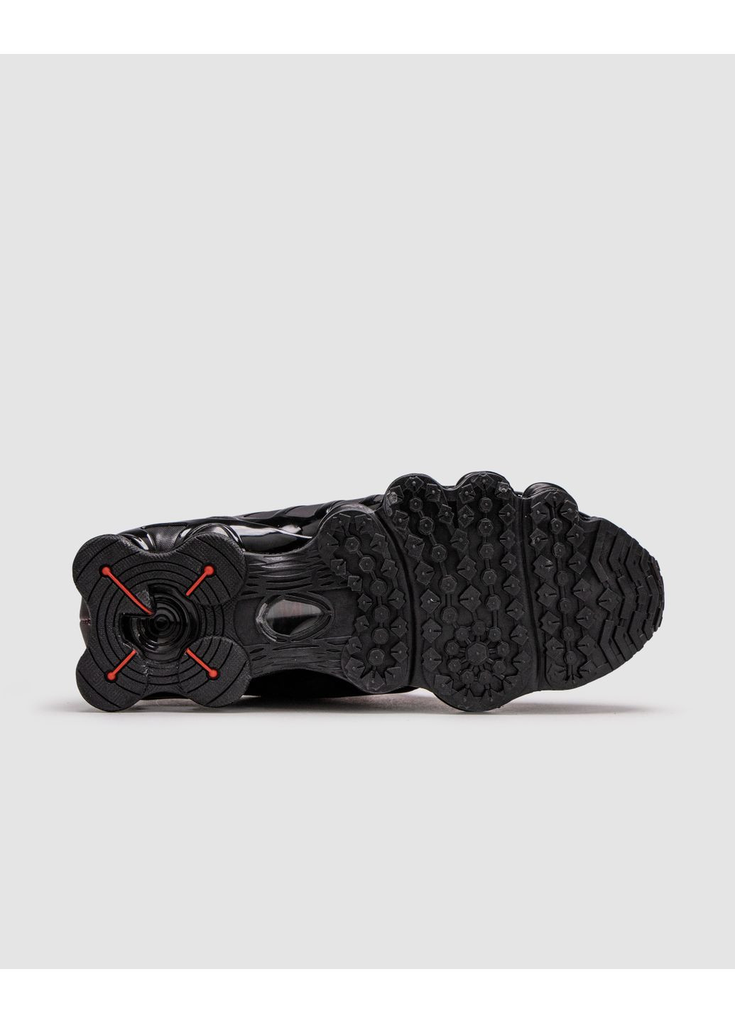 Червоні літні кросівки nike shox tl university red gradient найк шокс тл червоні No Brand