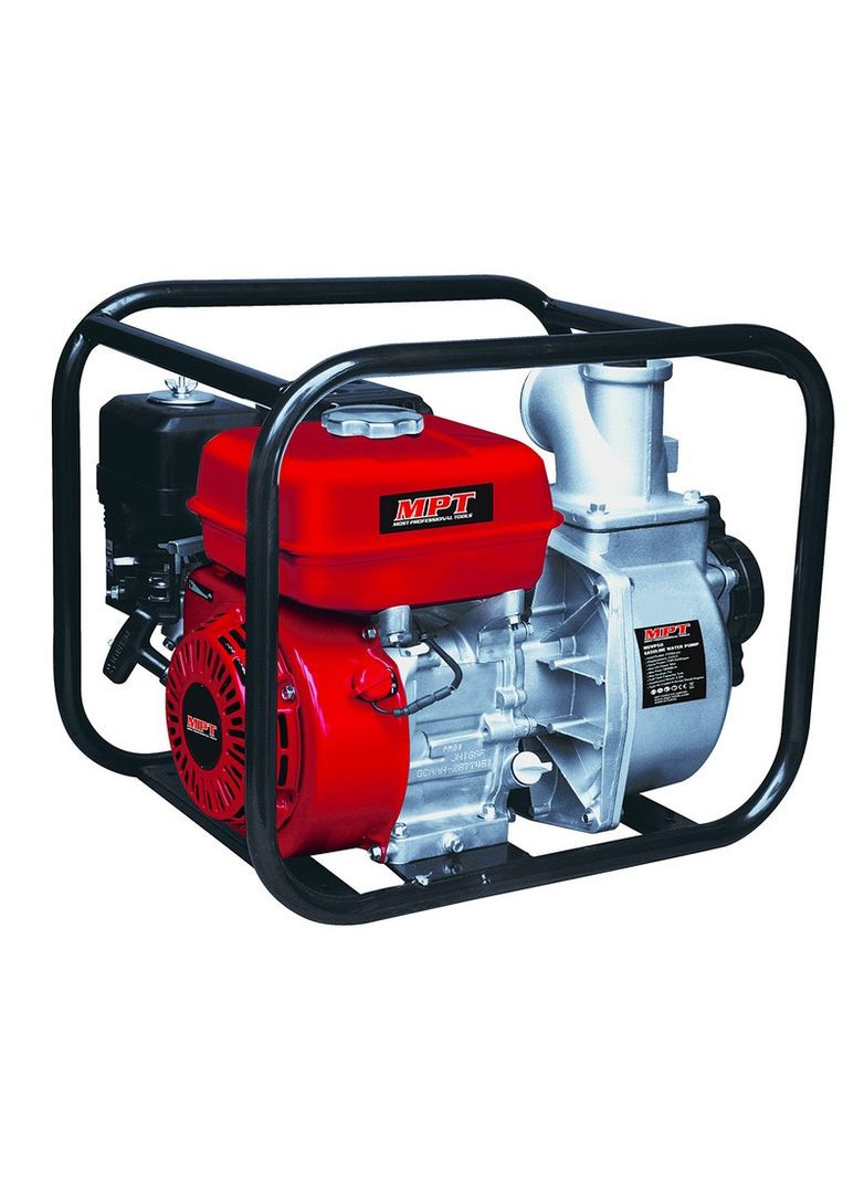 Мотопомпа бензинова 4-хтактна, 5200 Вт/7 л.с., 212 см³ вхід/вихід, 50 мм 28 м³/год. Red (MGWP50) MPT (340911445)