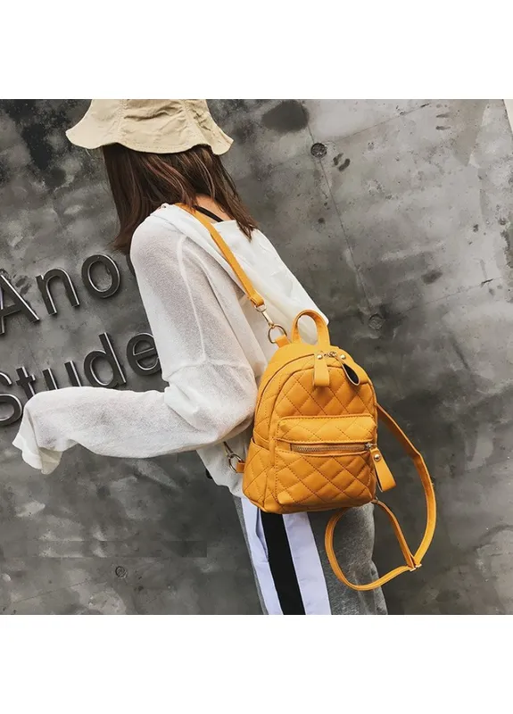 Модний дитячий міні-рюкзак Жовтий Fashion (406099702)