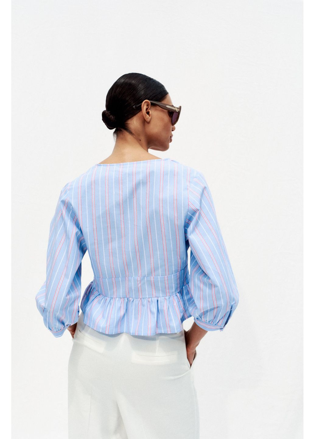 Голубой рубашка Zara