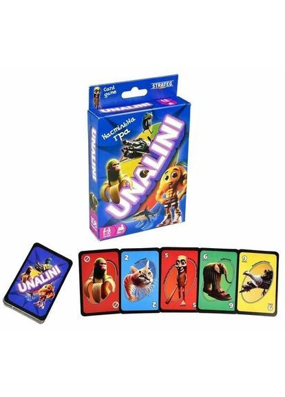 Настольная игра: "UNALINI" (Уналини) Strateg (378657692)