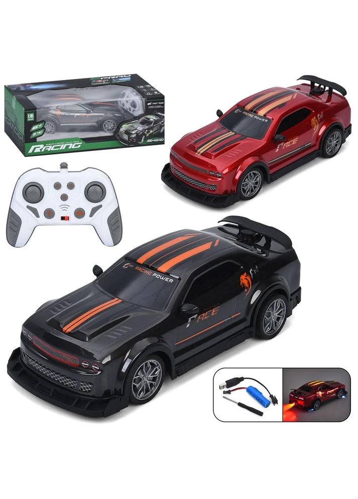 Машинка радіокерована 1:16 2.4G з парою, світлом та звуком (GS-017-4) Ghost (393925836)