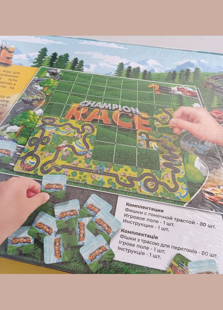 Настольная игра РАСЕ чемпион от Тойс Danko Toys (366073178)