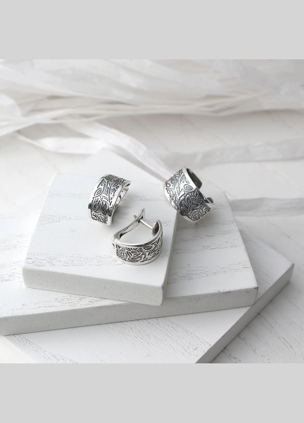 Серьги Гаивка 925 Птах Skifska Etnika (324622691)