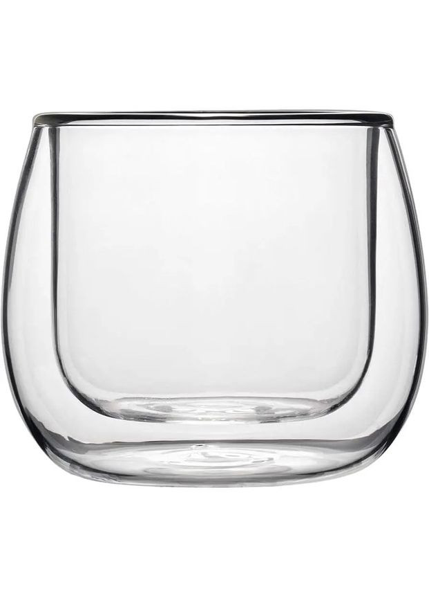 Склянка низька з подвійним дном Thermic Glass A-10326-G-41021990 220 мл Luigi Bormioli (350918894)