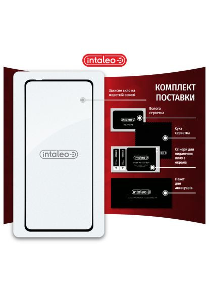 Скло захисне (1283126582363) Intaleo Full Glue Moto G84 Black (366482325)