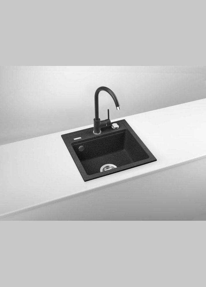 Кухонная мойка Zorba 440х440х184 мм (ZQZA2103) со смесителем Nemezja BEN_262M Deante (332977784)