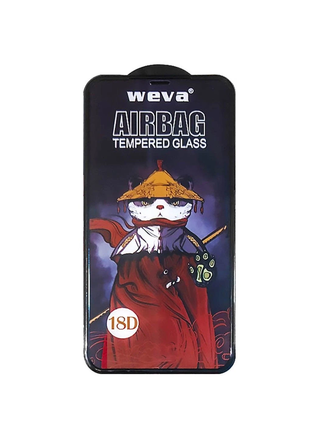 Захисне 2.5D скло Weva AirBag (тех.пак) для Apple iPhone 11 Pro Max / XS Max (6.5") Epik (390443170)