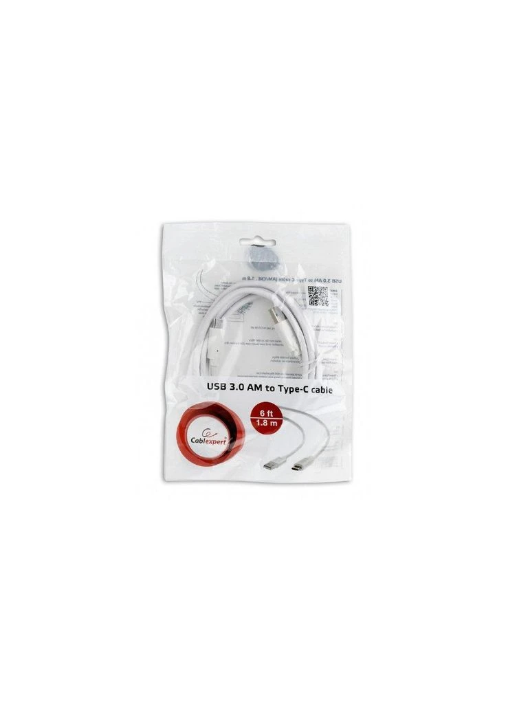 Дата кабель USB 3.0 AM to Type-C 1.8m (CCP-USB3-AMCM-6-W) Cablexpert (382064341)