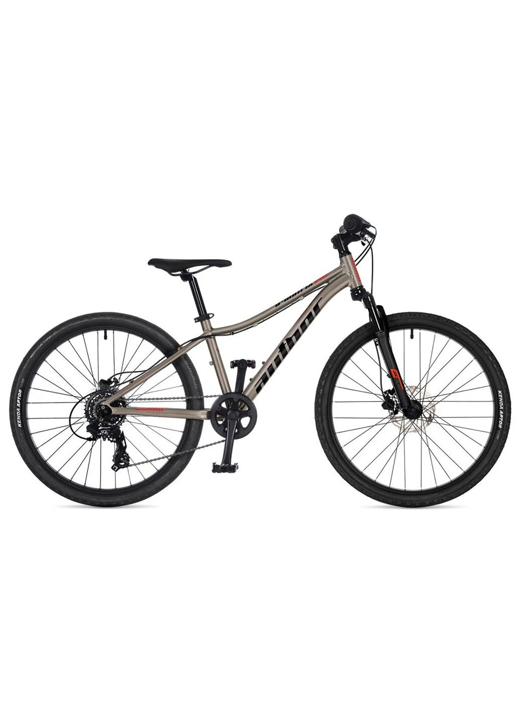 Велосипед A-MATRIX 24"D, размер XXS, рама 12,5", год 2026, Титановый / матовый Author (394690051)